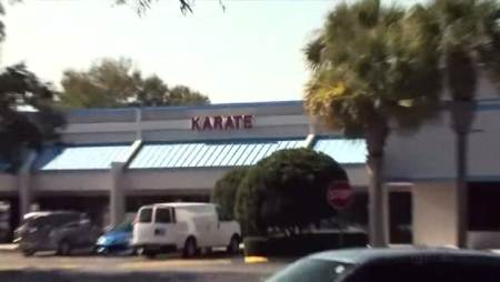 Strip mall Karate dojo