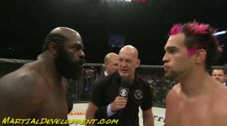 Kimbo Slice and Seth Petruzelli