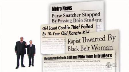 Martial arts newspaper headlines