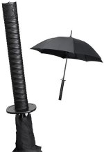 Umbrella with sword hilt