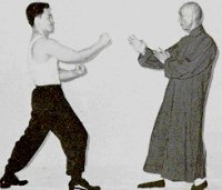 Yip Man and Bruce Lee